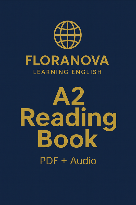 A2 English Reading Book – PDF + MP3 Audio