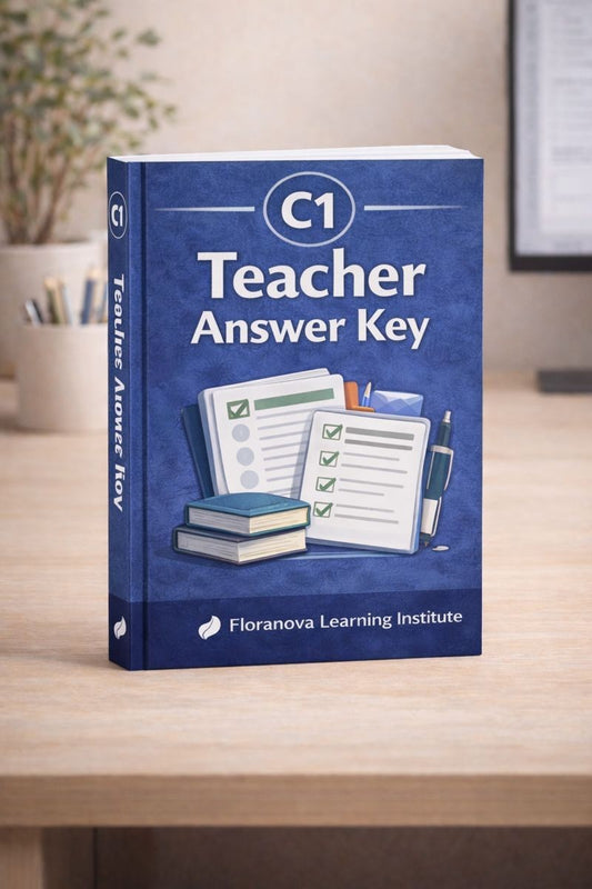 C1 Teacher Answer Key/ Corrigé pour l'enseignant  niveau C1